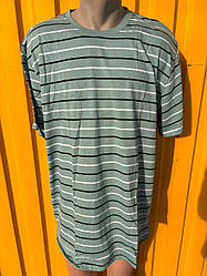 Футболка чоловіча в смужку (58-66)