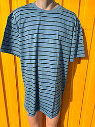 Футболка чоловіча в смужку (58-66)