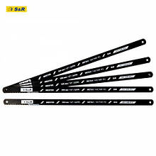 Полотно пиляльне для ножівки S&R Meister 300 мм 32 TPI по металу 5 шт