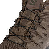 Тактичні черевики низькі всессезонні військові Salomon XA Forces MID GTX Dark Earth, фото 7