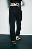 Zara Чорні штани жіночі S, фото 9