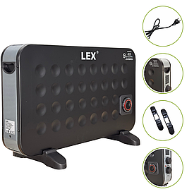 Нагрівач конвекторний електричний LEX LXZCH01FT