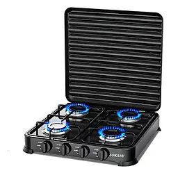 Газова настільна плита чотирьохконфорочна Sokany SK-6004