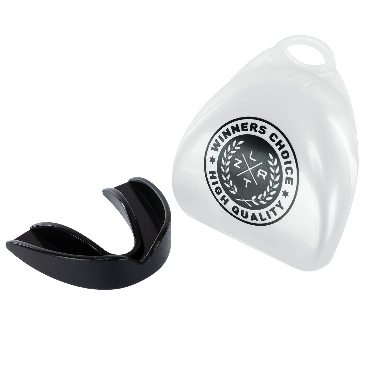 Капа боксерська однощелепна у футлярі Zelart BO-5135-S (до 11 років) чорний