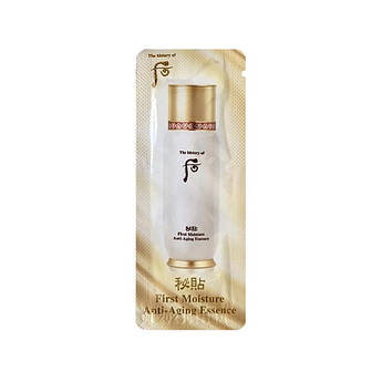 Циркуляційна антивікова есенція The History of Whoo Bichup First Care Moisture Anti-Aging Essence 1 мл