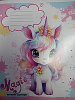 Зошит 12 аркушів похила лінія з допоміжний  5 видов фото 2 TB-12B