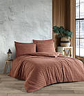 Комплект постільної білизни сатин Altinbasak полуторний розмір Always Cinnamon