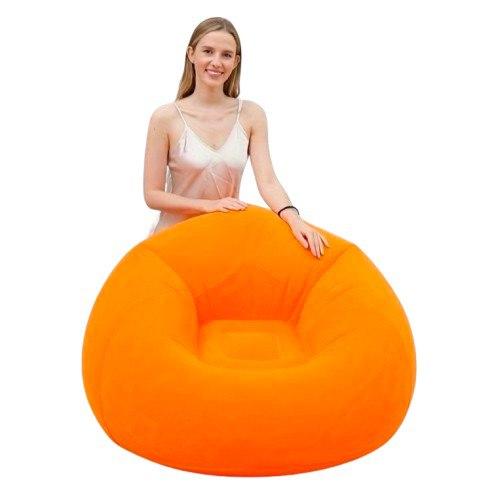 Надувне крісло Infiatable Sofa Жовтогарячий