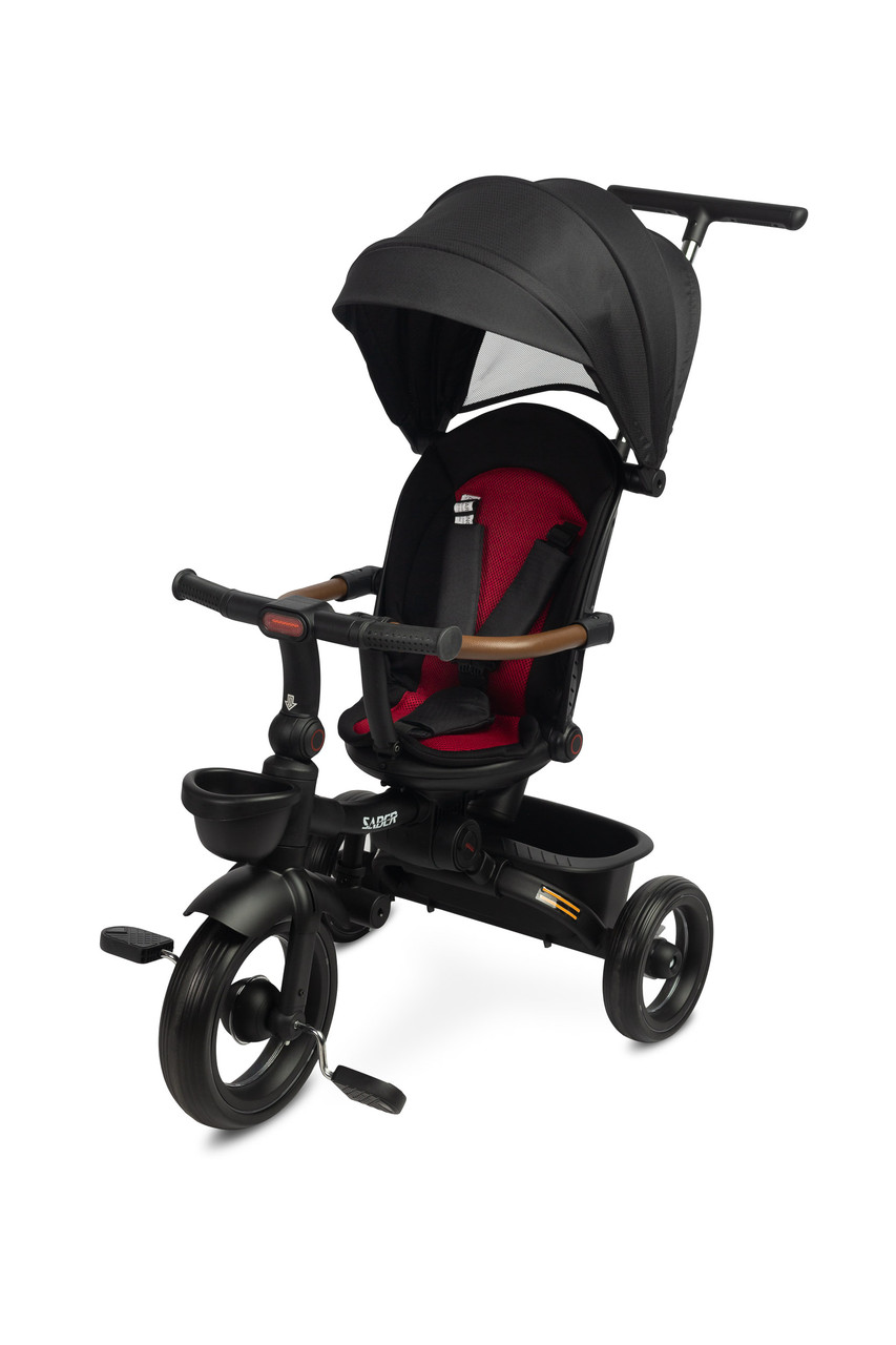 Дитячий триколісний велосипед Caretero (Toyz) Saber Red