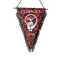 Вимпел декоративний Oldskool Club трикутний