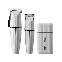 Набір для стрижки (машинка+тример+шейвер) JRL Onyx Ghost Collection 2 JRL-GH2024-2