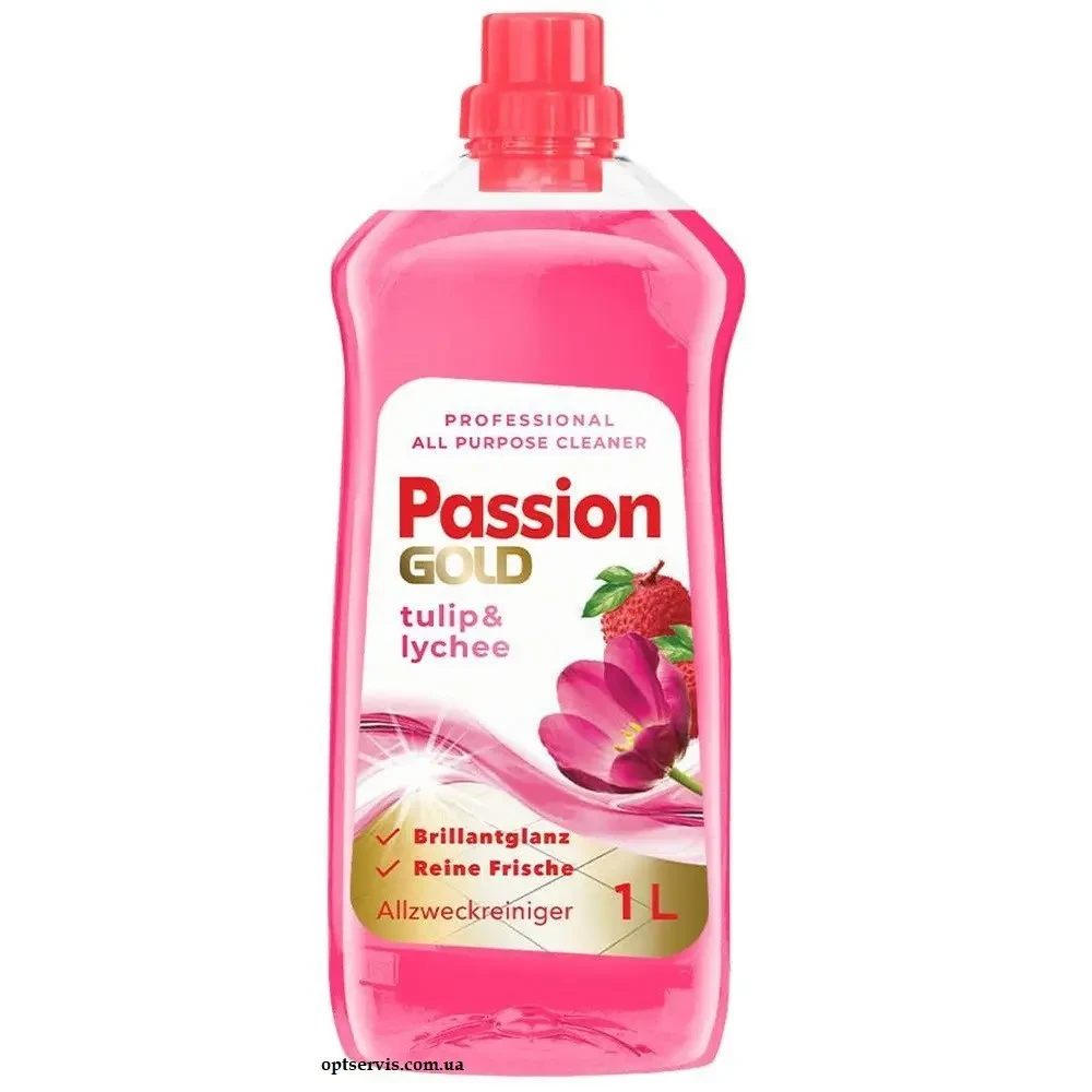 Засіб для миття підлоги Passion Gold Allzweckreiniger Tulip & Lychee 1L