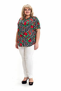 Туніка блуза на гудзиках 54 56