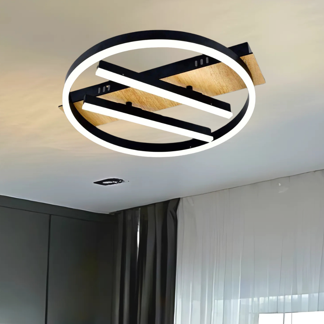 Стельовий світильник led SVET 68W до 18 кв.м колір Чорний SY-16103/400