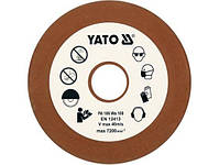 Диск заточувальний для ланцюгів YATO 108Х3,2Х23 ММ P100, фото 2