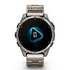 Garmin Fenix ​​8 смарт-годинник Amoled 47 мм Sapphire Titanium with Vented titanium bracelet 010-02904-40, фото 9