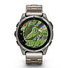 Garmin Fenix ​​8 смарт-годинник Amoled 47 мм Sapphire Titanium with Vented titanium bracelet 010-02904-40, фото 11