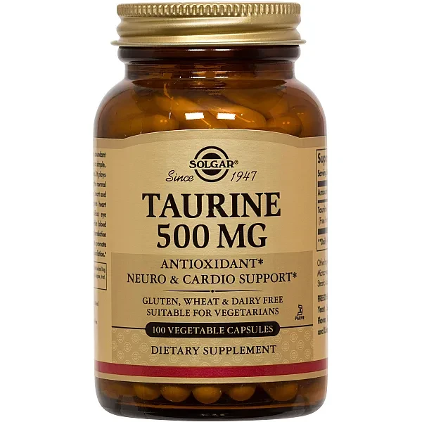 Solgar Taurine 500 mg (100 caps)