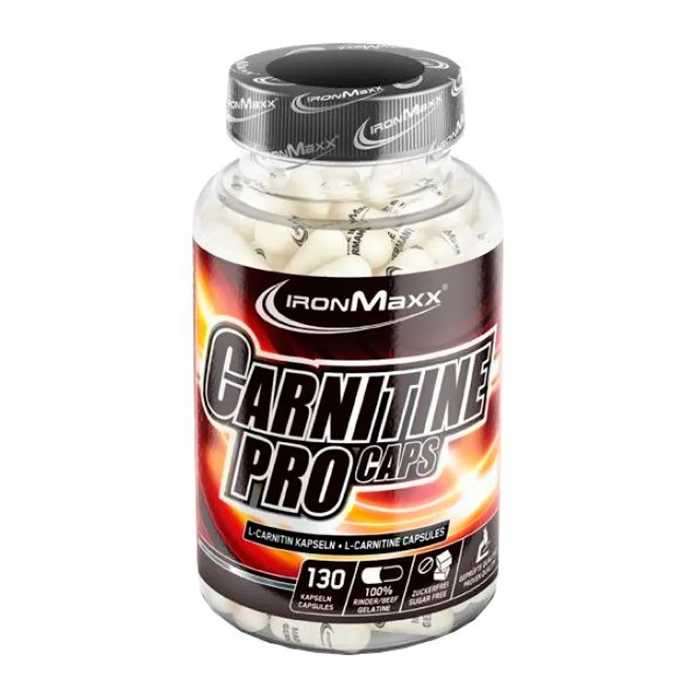 Карнітин IronMax Carnitine Pro - 130 Capsules box