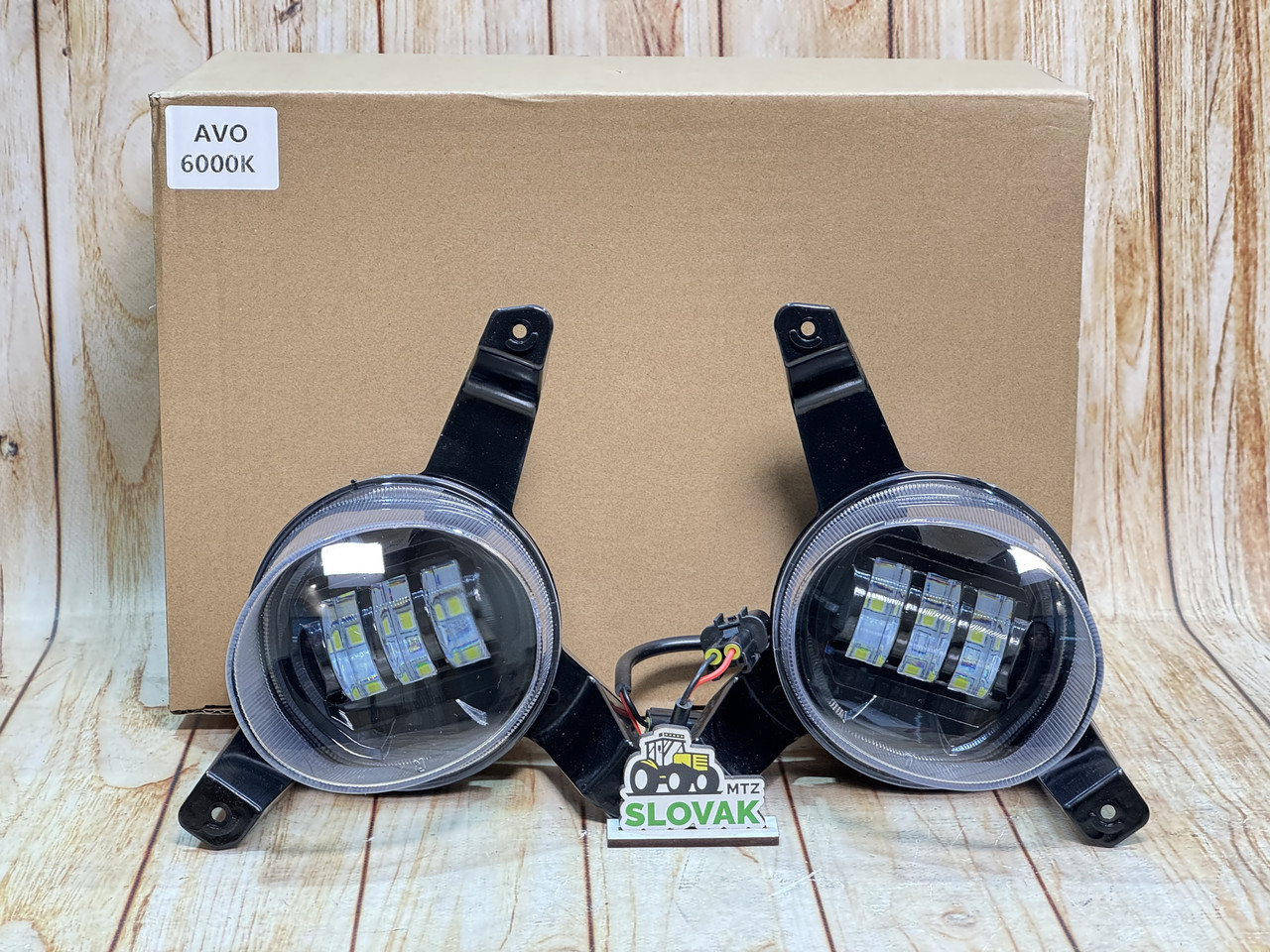 Фари діодні протитуманні Chevrolet Aveo SDN T250 (2006-2011) 45W ближнє світло, фото 1