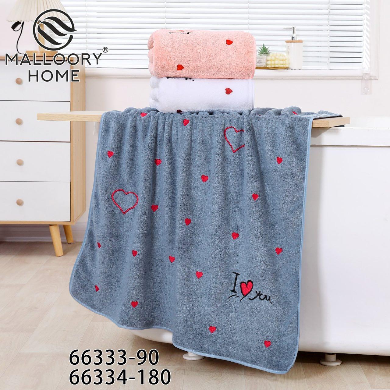 Рушник лицьовий 6 штук мікрофібра Malloory Home розмір 50*100 мікс кольорів
