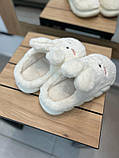 Тапочки панчіш жіночі закриті з вушками 36- 41, фото 4