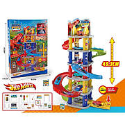 Парковка ,гараж 5 поверхів, 2 металопластикові машинки, запускач