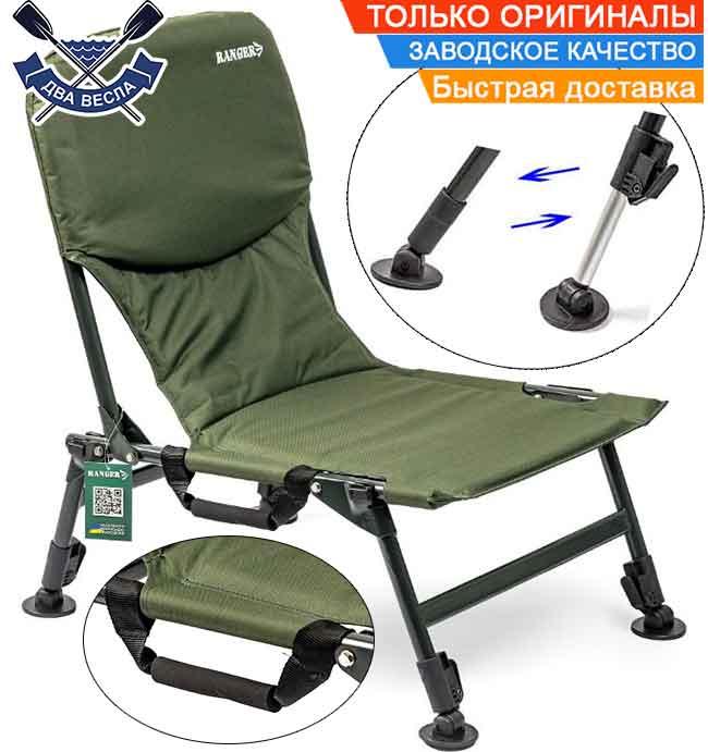 Коропове крісло Fisherman Light до 130 кг складане крісло туристичне похідне крісло для нерівних поверхонь ніжки регулюються, фото 1