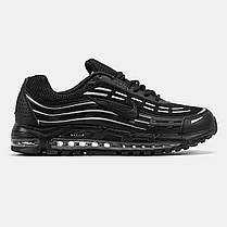 Чоловічі Кросівки Nike Air Max TL 2.5 Black White / Найк П-6000 Аїр Макс ТЛ 2.5 Чорні з Білим, фото 3