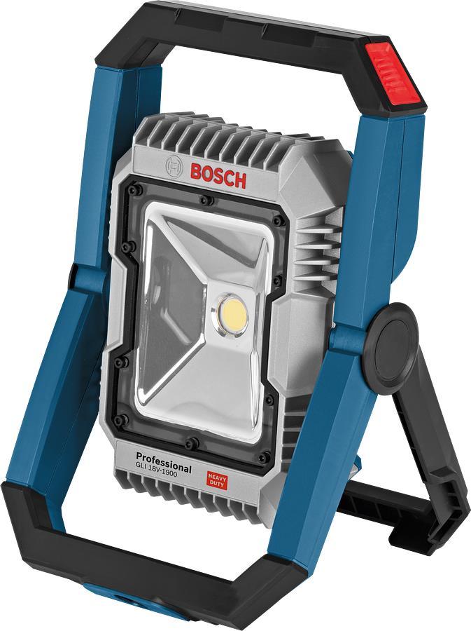 Прожектор Bosch GLI 18V -1900, акум., 18B, 1900 люмен, 1.6 кг, Solo, фото 1