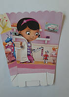 Стаканчик для попкорна солодощів Лікар Плюшева