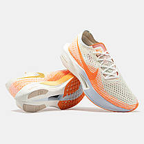 Кросівки Nike Air ZoomX Vaporfly 3 Beige Orange / Найк Аїр Зум Вапорфлай 3 Бежеві з Помаранчевим, фото 6