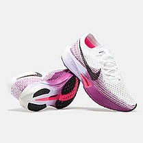 Жіночі Кросівки Nike Air ZoomX Vaporfly 3 White Purple / Найк Аїр Зум Вапорфлай 3 Білі з Фіолетовим, фото 6
