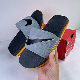 Сланці чоловічі Nike Cirro сірі комбіновані