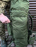 Військовий рюкзак-баул на 120 л з алюмінієвим каркасом, фото 6