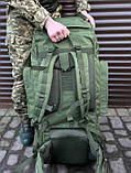 Військовий рюкзак-баул на 120 л з алюмінієвим каркасом, фото 8