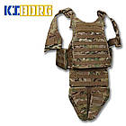 Бронекомплект Militex з балістичним захистом 1 клас захисту Multicam