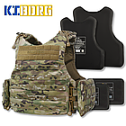 Бронежилет Militex Modular X-1 з балістичним пакетом 1 клас захисту (Збільшена площа захисту) Multicam USA original