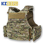Бронежилет Militex Modular X-1 (Збільшена площа захисту) Multicam USA original