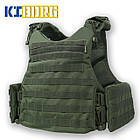 Бронежилет Militex Modular X-1 (Збільшена площа захисту) Khaki