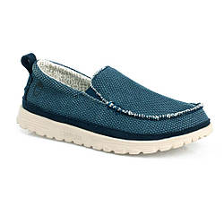 Чоловічі мокасини Hodaki Boatswain Jute Deep Blue
