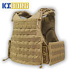 Бронежилет Militex Modular X-1 (Збільшена площа захисту) Coyote