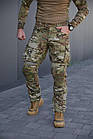 Тактично-штурмові штани KS-PRO GEN II мультикам ріп-стоп з флісовою підкладкою