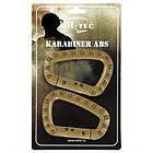 КАРАБІН ТАКТИЧНИЙ ПЛАСТИКОВИЙ ABS (2 ШТ.) 15921005