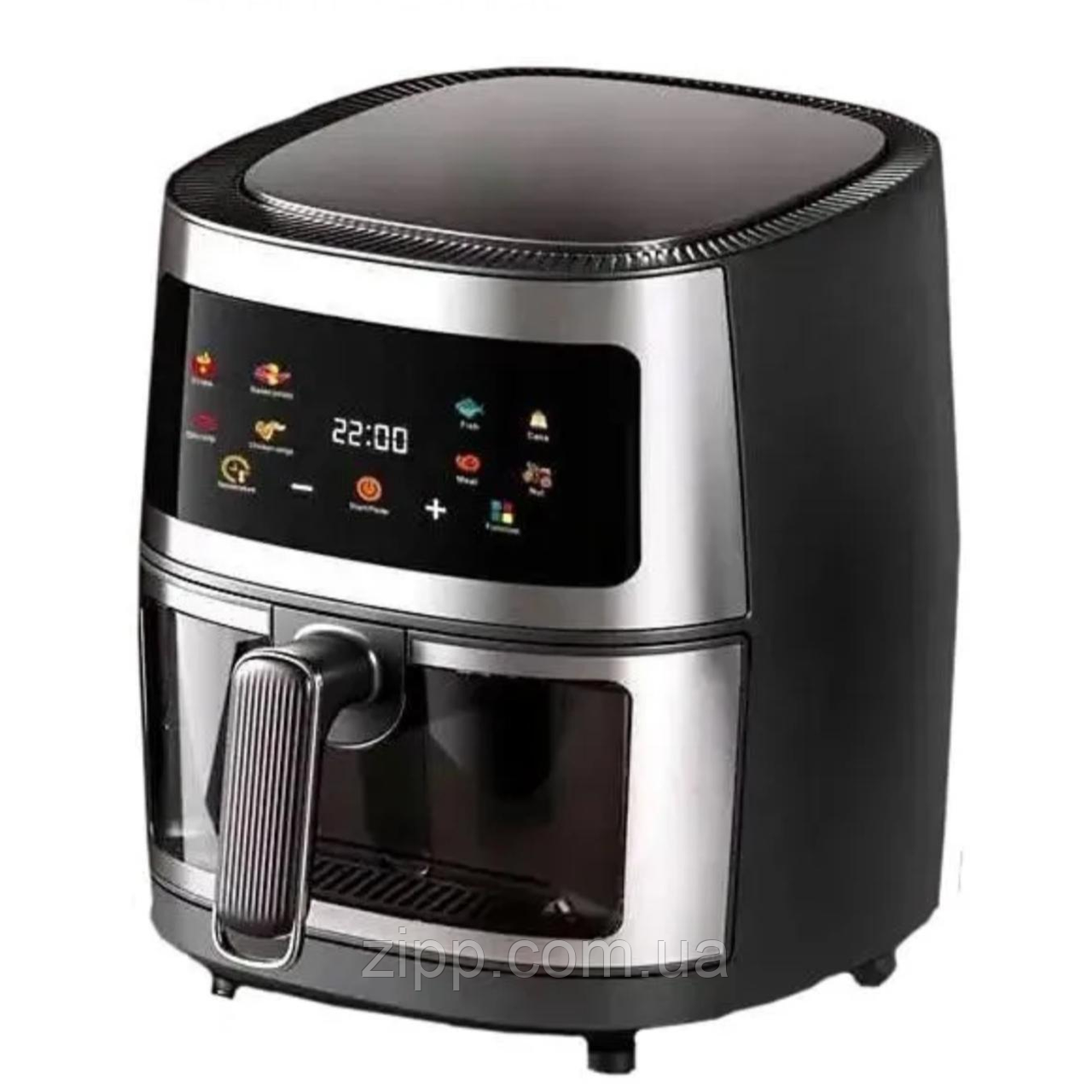 Багатофункціональна електрична фритюрниця Zepline ZP-111 7л 4000Вт, фото 1
