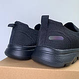 Сліпони чоловічі демісезонні класичні чорні текстиль, фото 3