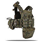 Плитоноска швидкоскидна KIBORG GEN II +8 підсумків мультикам