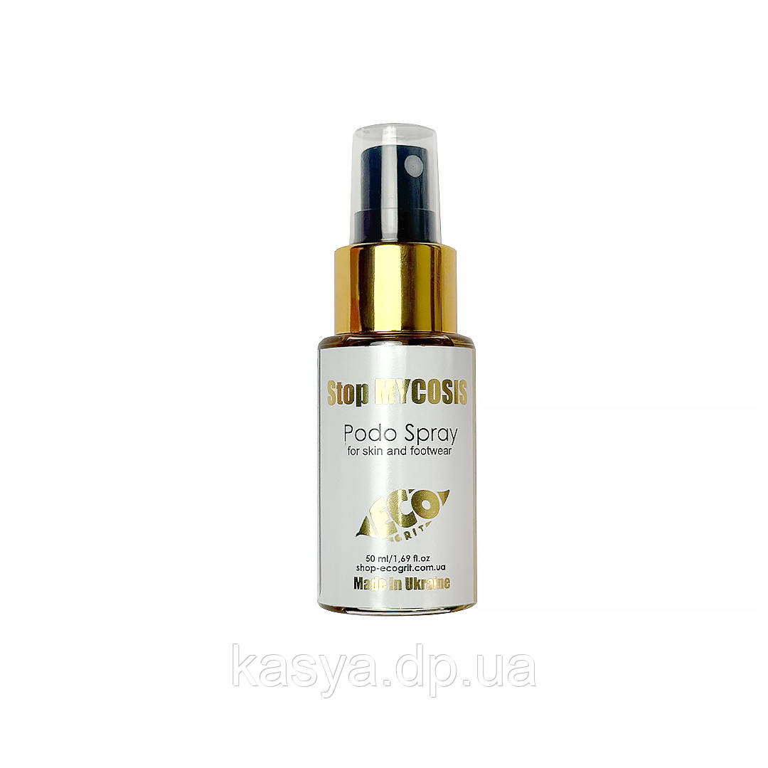 Протигрибковий дезодоруючий спрей Eco Grit Stop Mycosis Podo Spray 50 мл