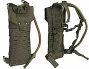 СИСТЕМА ГІДРАТАЦІЇ В МОДУЛЬНОМУ РЮКЗАКІ/ЧОХЛЕ MIL-TEC MOLLE LASER CUT 2.5 Л OLIVE 14543001