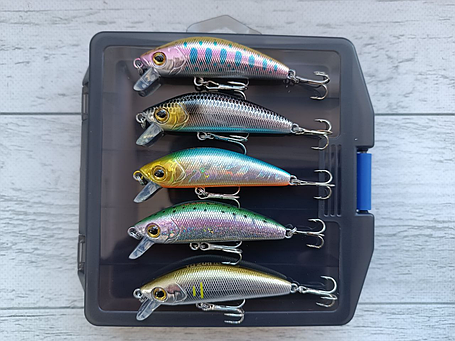 Воблер Columbia L-MINNOW 66S 7g Набір 5шт в коробці, фото 2